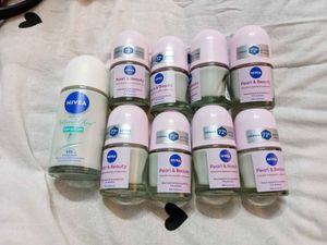 (Pack of 9) Nivea Deodorant Roll-Ons