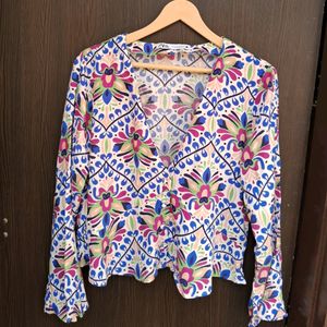Zara Floral Top