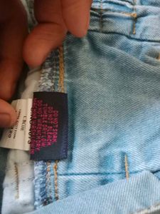 Light Wash Denim Shorts