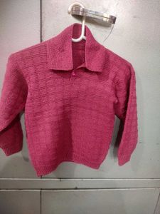 Woolen Sweater For Kids Girls 4-6 Years
