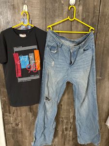 Street 9 Jeans And Tshirt Combo