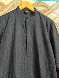 Elegant Black Kurta Set