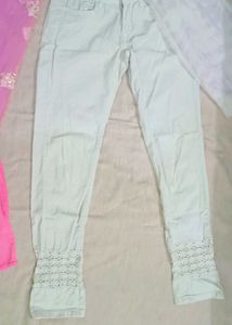 Lucknawi Kurta With Jeans &amp; Dupatta