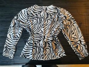 Zebra Print Blouse
