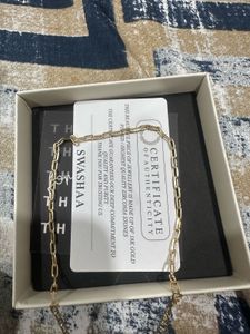 SWASHAA Initial M Necklace
