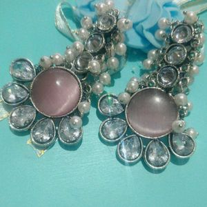 Light Pink Traditional And Partywear Jewellery