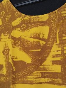 Women Aurelia Yellow Kurti