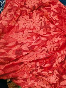 Jimmy Choo New Orange Saree