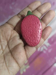 Strawberry Worry Stone 🍓