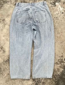 Wide Leg Denim Jeans