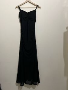Elegant Black Maxi Dress
