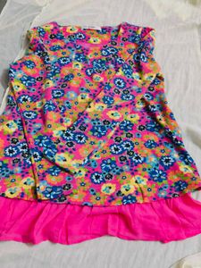 Floral Print Long Sleeve Top