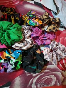 Scrunchies 10 Pcs