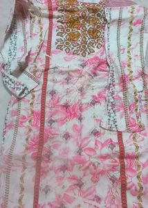Floral Print Kurta
