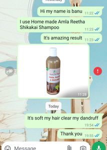 Home Made Amla Reetha Shikakai Herbal Shampoo
