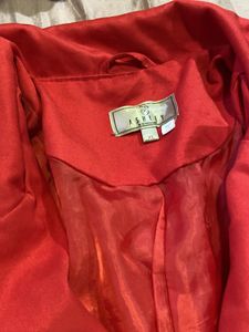 Red Cropped Blazer❤️🎯 Super Trendy And Cute 🥰🥰