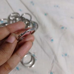 Keyrings, Keychain, Alligator Hairclip, craftwire