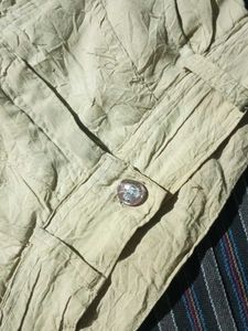Ruffled Khaki Mini Skirt ❤❤