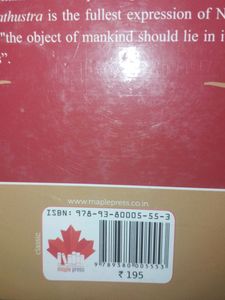 &#34;THUS SPOKE ZARATHUSTRA&#34; BOOK