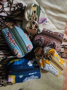 4Square Patchwork Quilted Pouchs