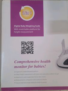 BabySPA 2-in-1 Digital Baby Scale