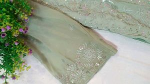 Elegant Pakistani Handwork Embroidery Kurta Set