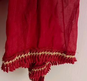 2 Combo Red Colour Dupatta