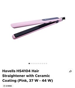 Havells Style And Shine Hair Straightner