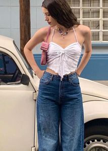 Cute White Crop Top