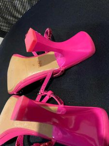 Zara rhinestone pink heels