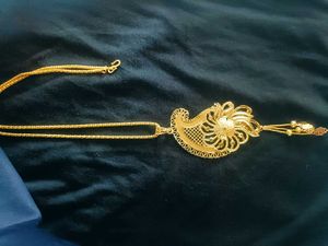 Golden Bridal Jewelry Set