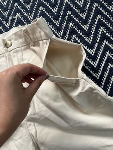 Beige Shorts