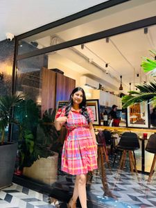 Plaid Mini Dress