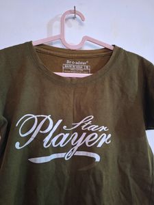 Comfy Cotton Olive T Shirt