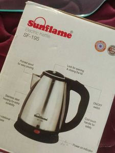 new Sunflame Electric Kettle
