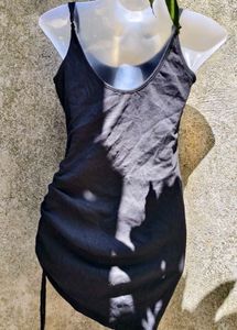 SEXY ONE SIDED RUCHED BODYCON