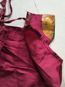 South Indian Dress For 2year Baby Girl Ghagra And Choli