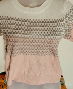 Ribbed Crop Tshirt