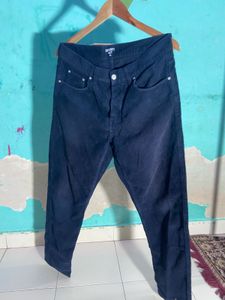 Carhartt Corduroy Navy Blue Pants