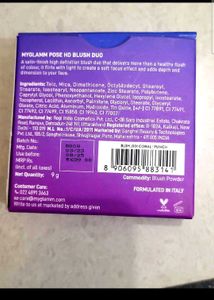 Myglamm Duo Blush+Hyphen Milky Toner