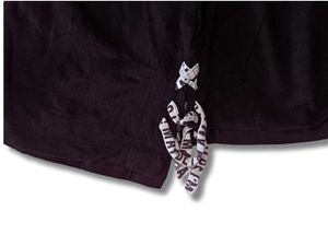 Black 'Without Limits' Hoodie Dress