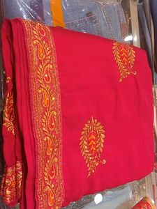 Elegant rose  Saree
