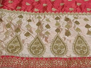Embroidered saree