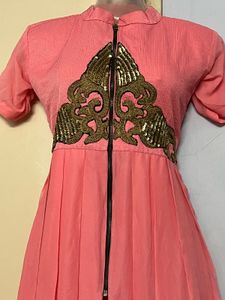 Pintrest Elegant Pink Ethnic Gown
