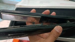 New Vega Straightener But Oneside Burnt