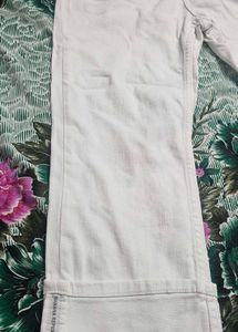 Banana Republic White Cropped Jeans 28/6p