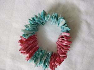 Pink And Sky Blue Bracelet