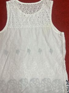White Cotton Top