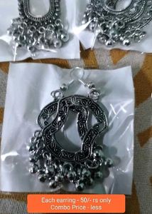 Silver Plated Earrings