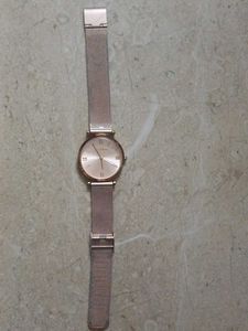 Rosegold Watch